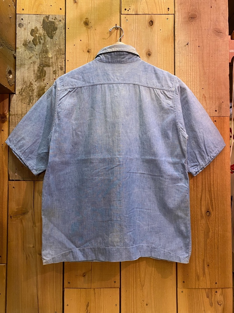 4月13日(水)マグネッツ大阪店夏Vintage&Accessories入荷日!!#4Work&Military編!Chambray,HBT,Stripe,MilitaryT,SailorShirt!_c0078587_10202476.jpg