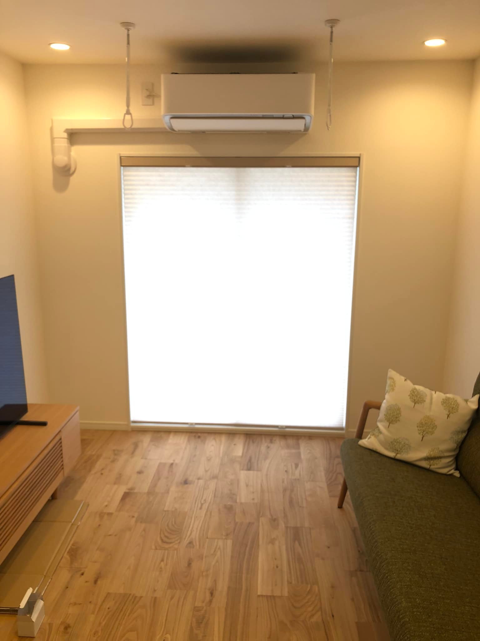 全てのお部屋をハニカムシェード_e0133255_17574061.jpg