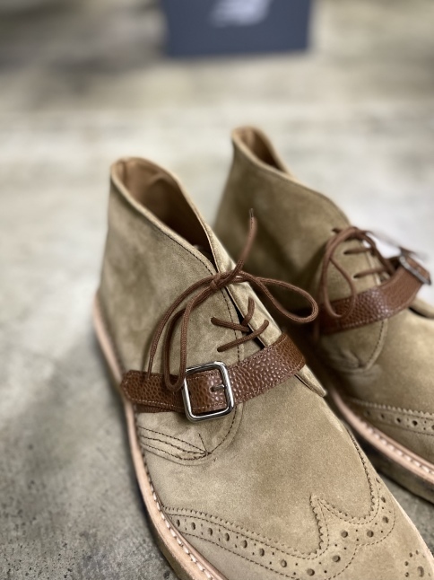 「残り1足」 Tricker’s 当店別注:W Crape SOLE ★★_d0152280_13313536.jpeg