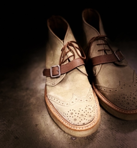 「残り1足」 Tricker’s 当店別注:W Crape SOLE ★★_d0152280_14014685.jpeg
