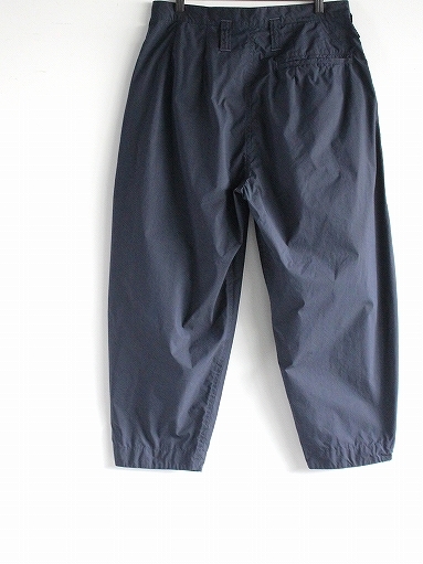 Porter Classic POPLIN BEBOP PANTS / NAVY (MENS & LADIES)_b0139281_18354541.jpg