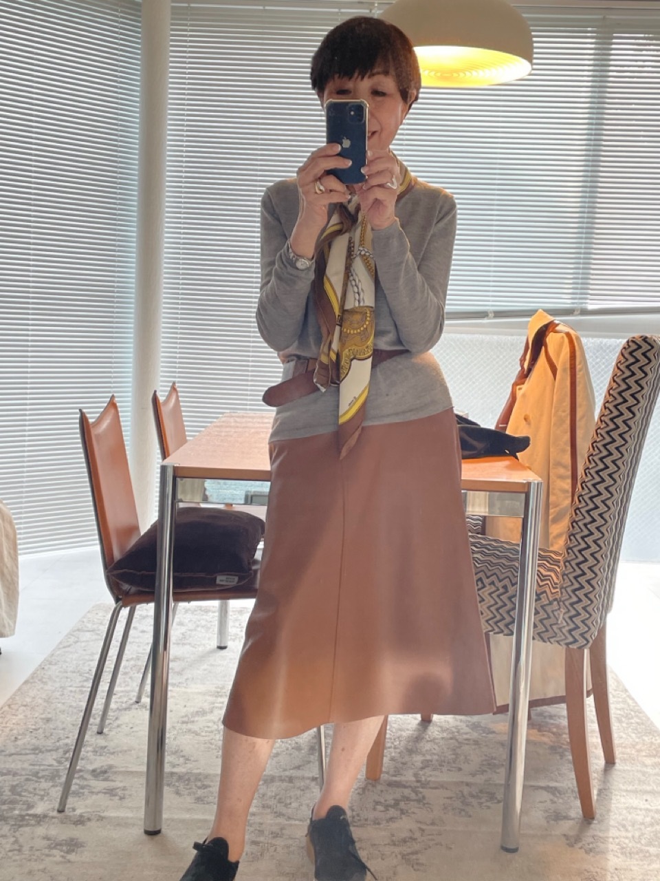madameh closet スカート　ベージュ　４０ madameh closet スカートベージュ40