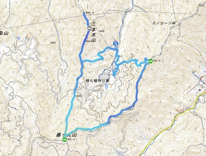 三本木山・藤ヶ丸山・立石山登山(周回)_c0116915_00293072.jpg