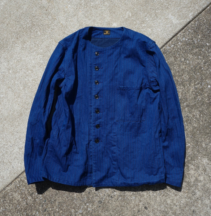 着てます / classic frenchwork blouson_e0130546_15465149.jpg
