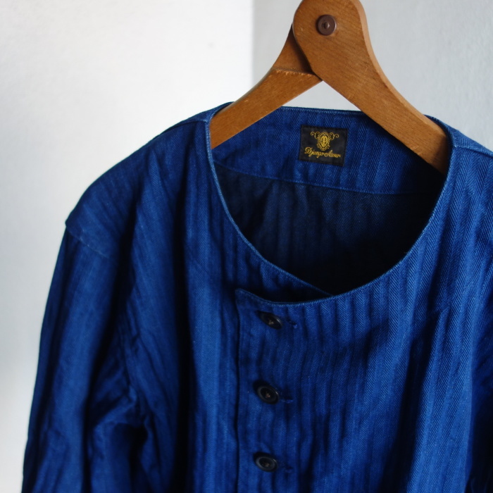 着てます / classic frenchwork blouson_e0130546_15512429.jpg