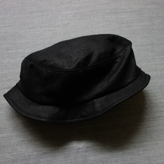 7月の製作予定 / black heavylinen chevalier hat_e0130546_17361149.jpg