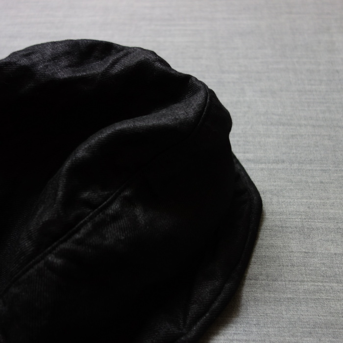 7月の製作予定 / black heavylinen chevalier hat_e0130546_17515118.jpg