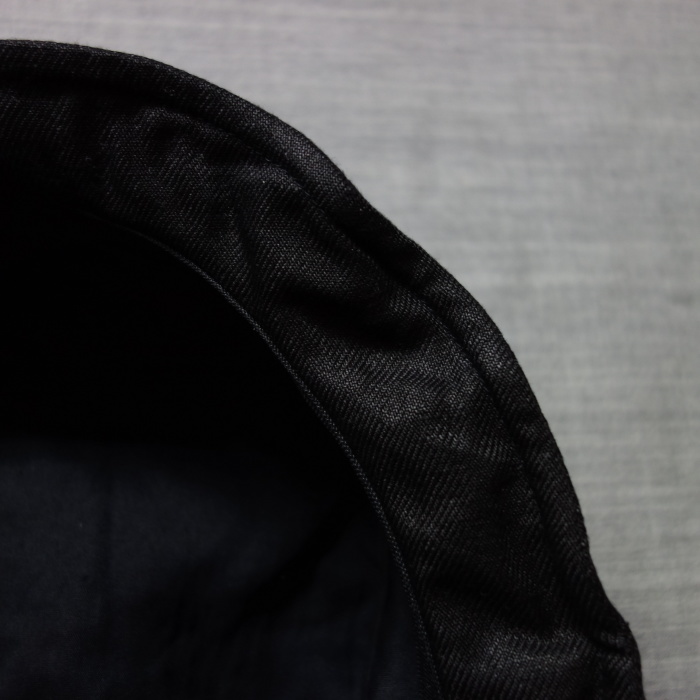 7月の製作予定 / black heavylinen chevalier hat_e0130546_17524911.jpg