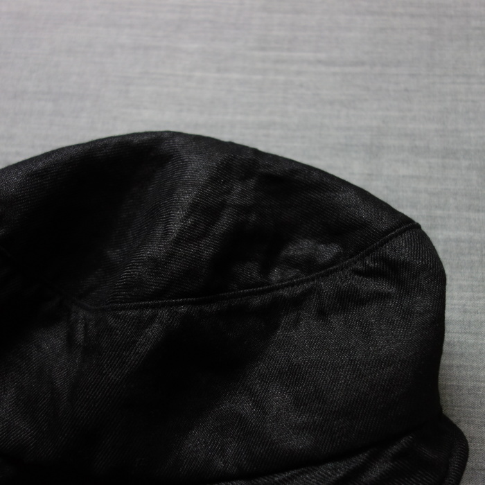 7月の製作予定 / black heavylinen chevalier hat_e0130546_17532190.jpg