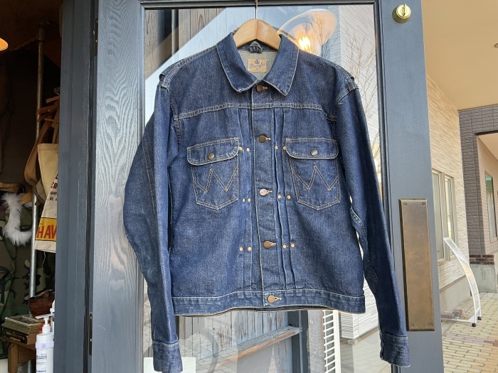 mid 50's Wrangler 111MJ denim jacket : BUTTON UP clothing