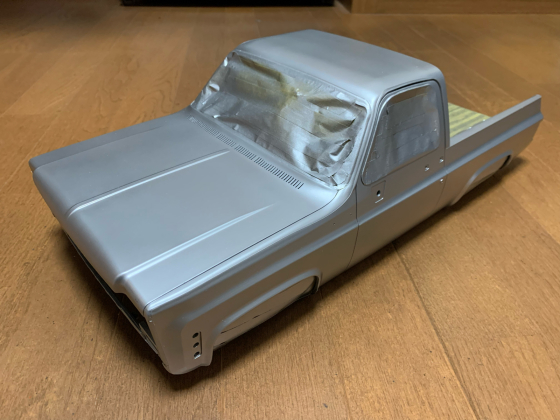 スケールクローラーのボディ塗装。 : WKクローリング日記 Ver.3 スケールクローラーのボディ塗装。 : WKクローリング日記 Ver.3