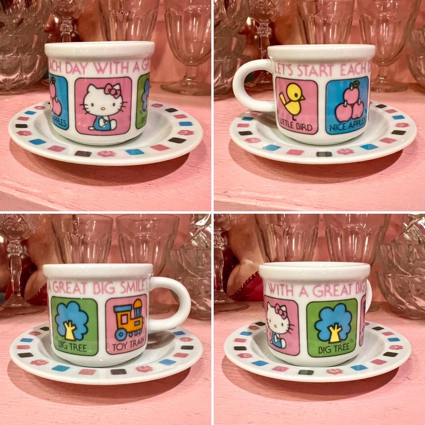 70年代ハローキティカップ : アンティークショップ