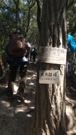旧全縦路＆より高き尾根の踏み跡を辿る　塩屋～高取山_c0218841_09243540.jpg