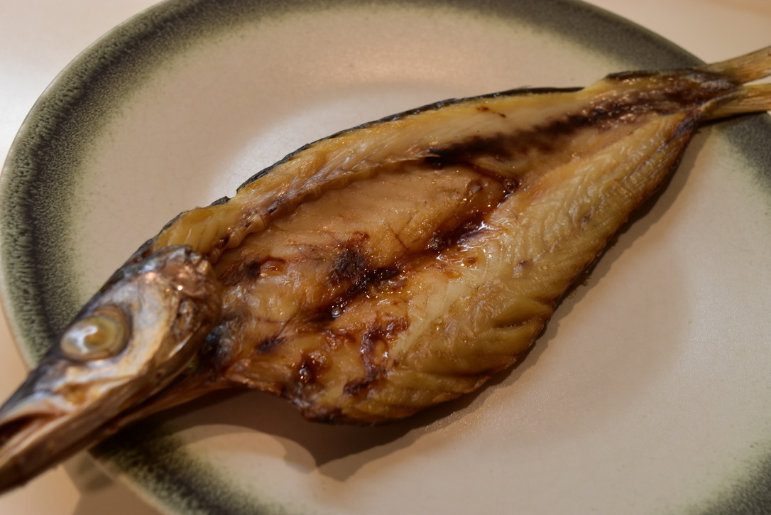 カマスの干物晩ごはん 日々のつづきごと