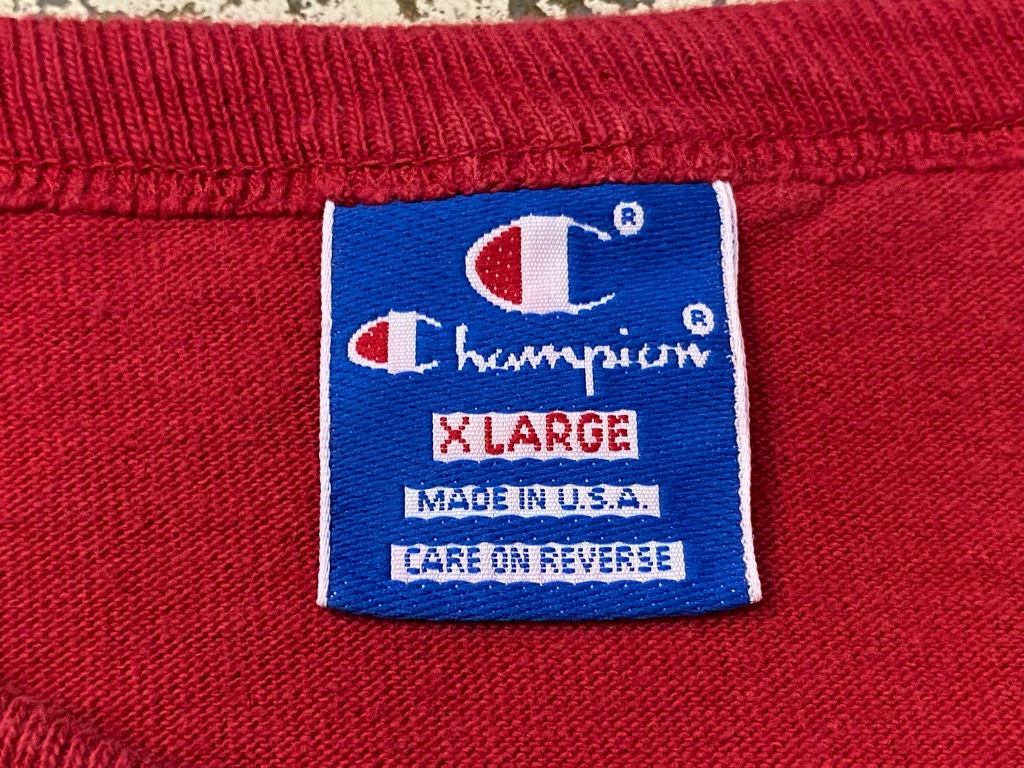 4月23日(土)マグネッツ大阪店夏Superior入荷日!! #2 Champion T-Shirt編! 88/12,Reversible,BaseballUnder,Ringer,Solid!!_c0078587_10532526.jpg