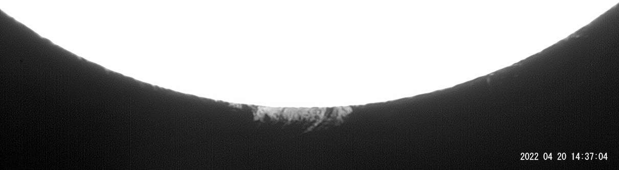 4月20日の太陽_e0174091_18083575.jpg