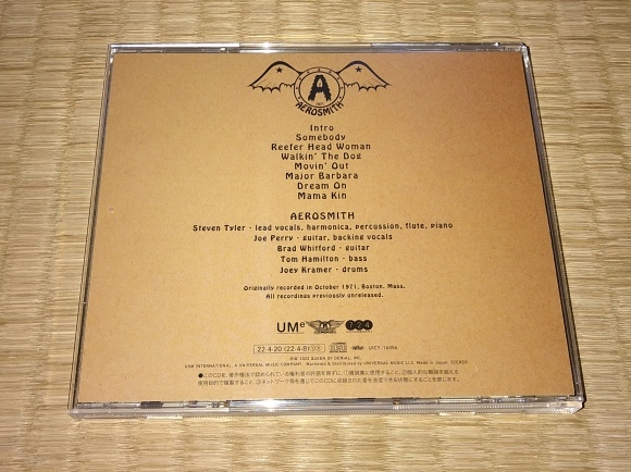 AEROSMITH / 1971:The Road Starts Hear : 無駄遣いな日々