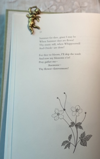詩のような午後に … Anemone – Thy flower – forevermore!_c0203401_13242980.jpeg