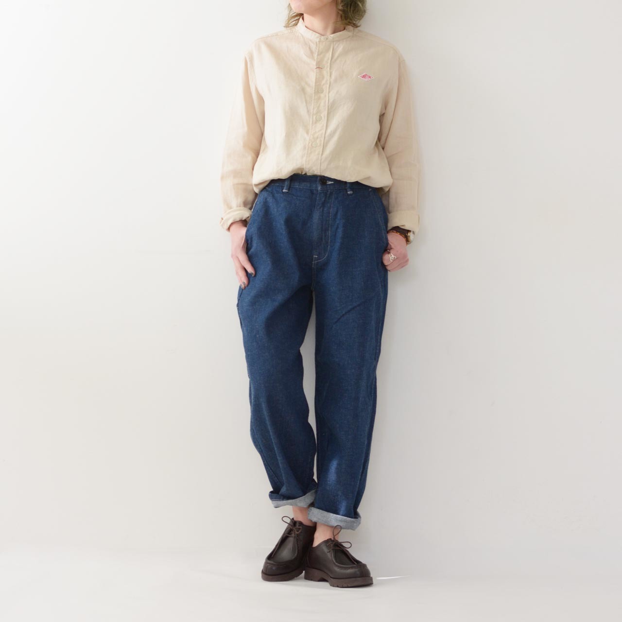 DANTON [ダントン] W COTTON TWILL EASY PANTS [DT-E0030 NDM]_f0051306_15113314.jpg