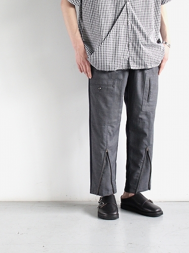 CHANGES　REMAKE ZIP PANT / CH4011_b0139281_18405935.jpg