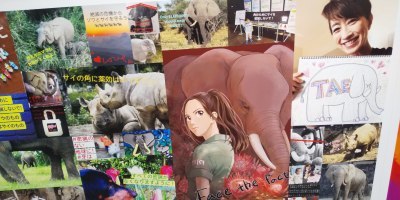 「ゾウとサイのためのグローバルマーチ東京2021」は銀座でポスターのマーチです！？_a0280851_16082662.jpg