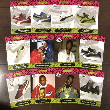 Puma × Yo! Mtv Raps Cards : HIP HOP JUNKIEEEEEEEEEES!!!