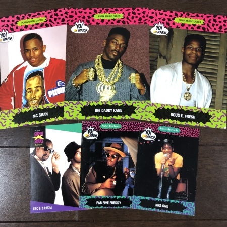 Puma × Yo! Mtv Raps Cards : HIP HOP JUNKIEEEEEEEEEES!!!
