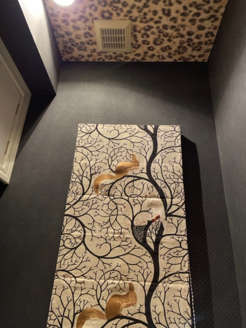 『サンダーソン』の『リス&ハト』でシャープシェードを納めました by interior styling of bright_c0157866_19453973.jpg
