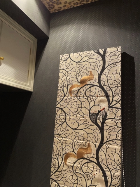 『サンダーソン』の『リス&ハト』でシャープシェードを納めました by interior styling of bright_c0157866_19461535.jpg