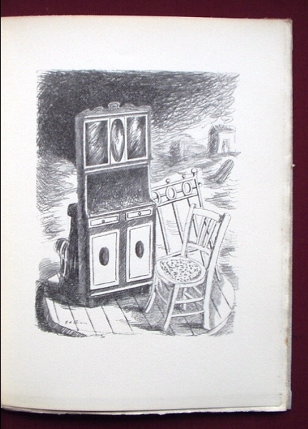 ジョルジョ・デ・キリコの挿絵本「Les Mystère Laïc」(1928 ジョルジョ・デ・キリコの挿絵本「Les Mystère Laïc」(1928