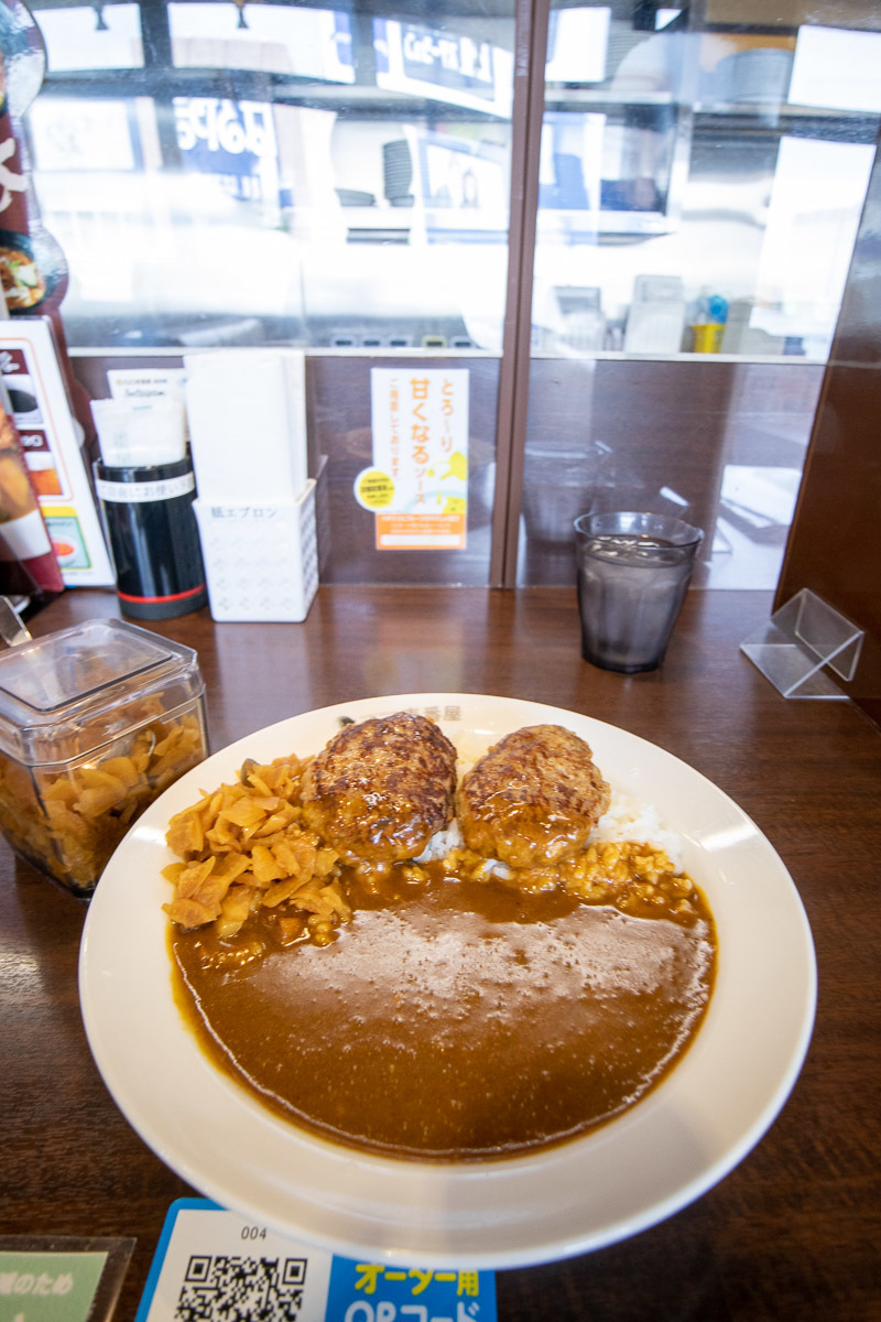 カレーハウス CoCo壱番屋 香南野市店で、ハンバーグカレー_a0077663_15000644.jpg