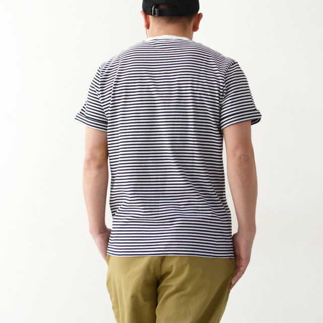Gymphlex [ジムフレックス]M COMBED COTTON JERSEY TEE BORDER [J-1155CH]_f0051306_13002633.jpg