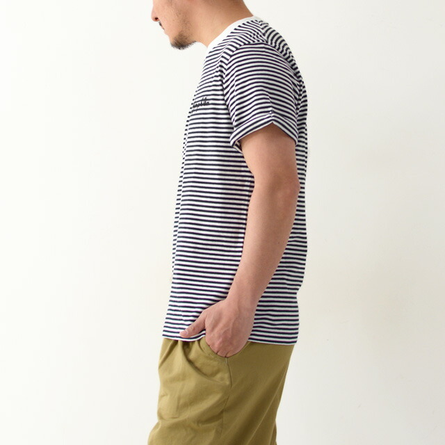 Gymphlex [ジムフレックス]M COMBED COTTON JERSEY TEE BORDER [J-1155CH]_f0051306_13002697.jpg