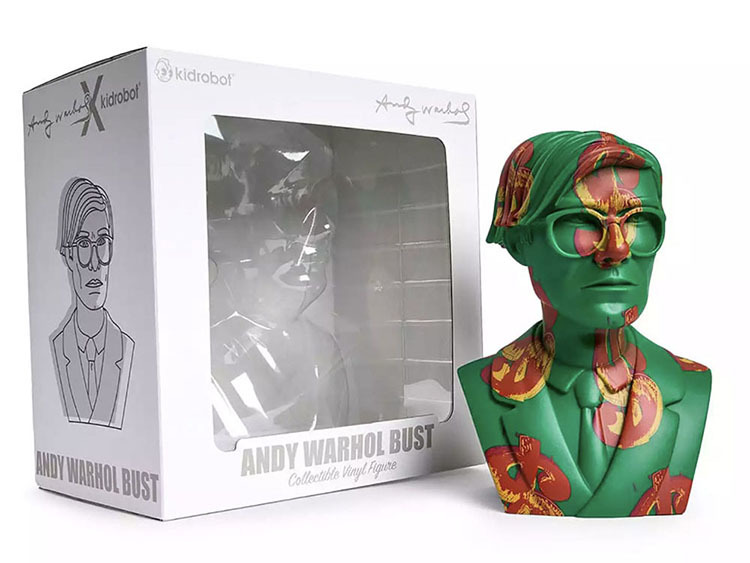 Andy Warhol 12\" Bust Vinyl Art Sculpture - Dollar Sign_e0118156_19041076.jpg