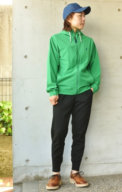 Ralph Lauren WIND BREAKER ZIP HOODY NEW:GREEN_d0152280_14261648.jpg
