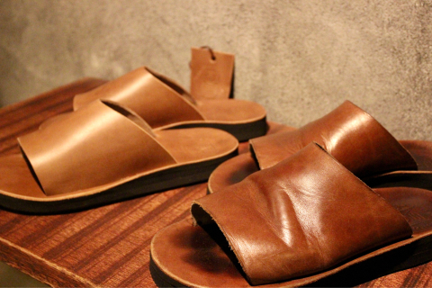 「HORWEEN」×「THE SANDALMAN」 一生モノの \"FREEMAN 別注SANDAL\" ご紹介_f0191324_08081528.jpg