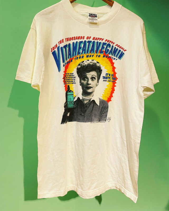 5月4日（水）入荷！90s I Love Lucy 「VITAMEATAVEGAMIN」T