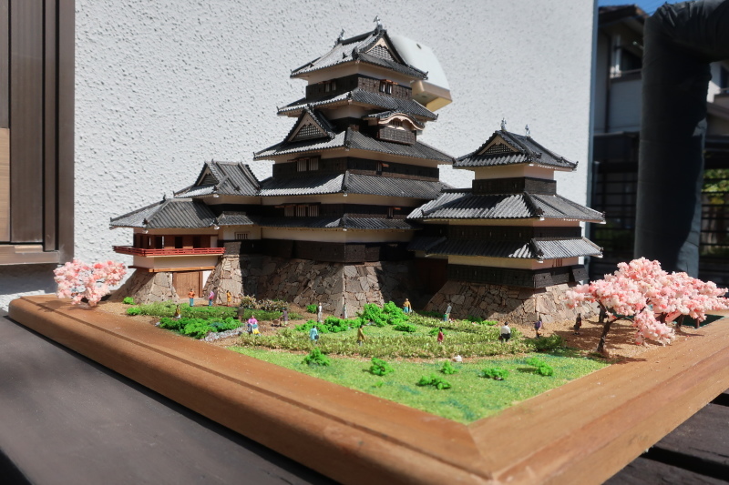 木製模型「松本城」第1次完成報告_c0057821_17263651.jpg