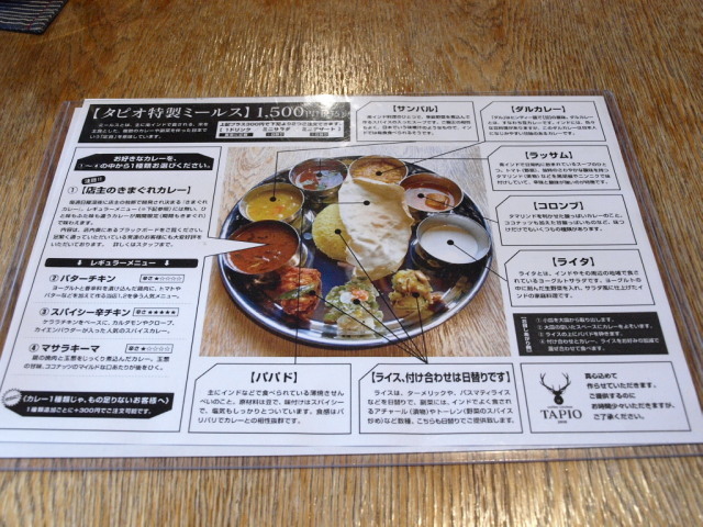 コーヒーキッチン タピオ その6 (タピオ特製ミールス)_d0153062_09410387.jpg