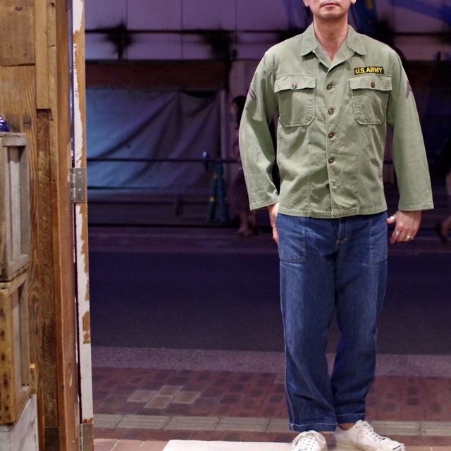 40s US ARMY M-47 HBT ジャケット 月桂樹 ミント 美品 米軍
