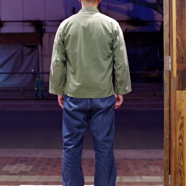 40S US ARMY M-47 HBT JACKET ヘリンボーンジャケット US ARMY M-47 HBT JACKET 「ヘリンボーン、月桂樹、S」｜SAFARI
