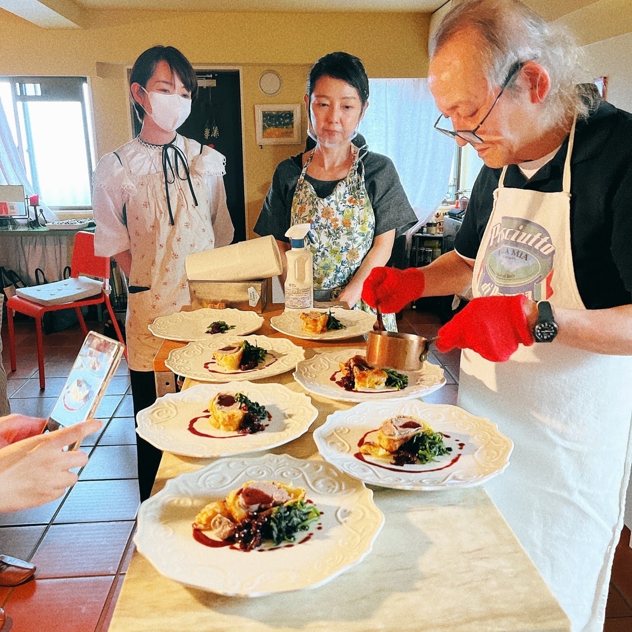 2年ぶりに開催!本多シェフのフランス料理講習会_b0345136_00183031.jpg