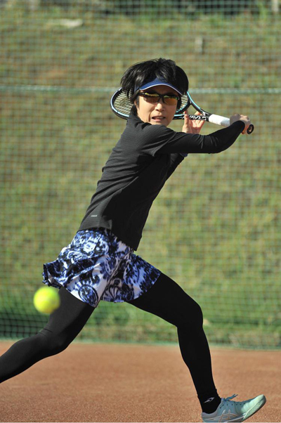 金栄堂サポート：ベテランテニスプレーヤー・八木下裕子選手　SENKO CUP ITF Seniors in Yamanashi優勝ご報告&Fact®SPORTSインプレッション！_c0003493_10334884.jpg