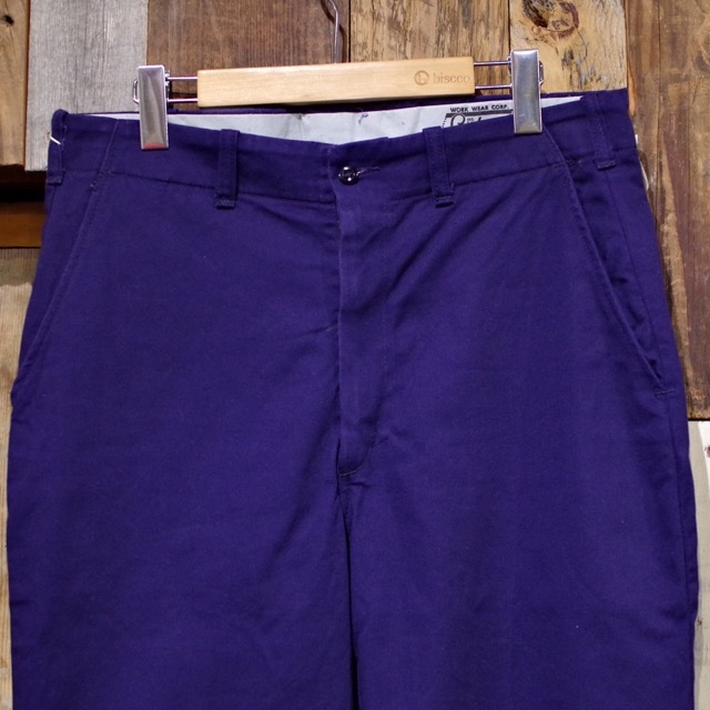 Made in USA !! / WorkWear ”Sta-down” Cotton Work Pants
