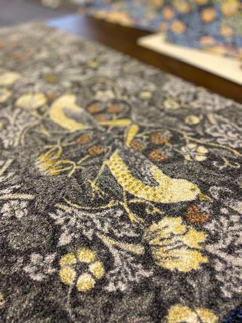 『川島織物セルコン』のユニットラグ『いちご泥棒』 by interior styling of bright_c0157866_20041661.jpg