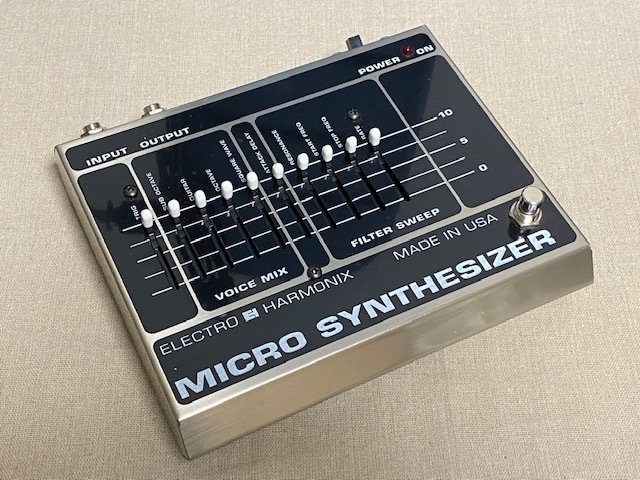 [8/24まで出品] EHX Micro Synthesizer Electro-Harmonix Bass Micro Synthesizer - Analog Microsynth