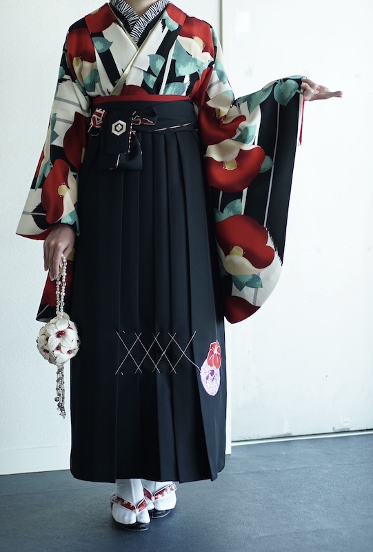 津高校のKarenちゃんの卒業Kimono &Hakama_d0335577_22044492.jpg