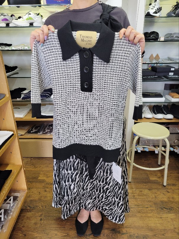 THOMAS MAGPIE トーマスマグパイ THOMAS MAGPIE 9G GARAAMI knit shirt