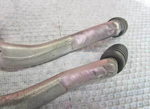 S浦クン号 GPZ900Rニンジャ チェンジペダル加工やストロークアップ