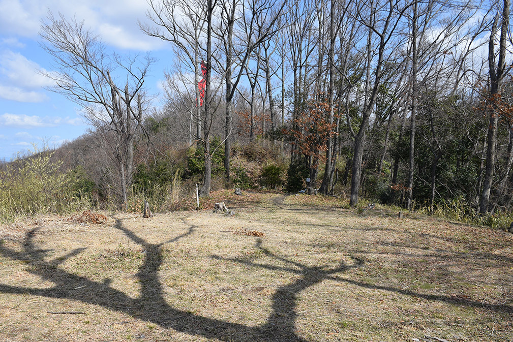 城主は島左近か松永久秀か、椿井城攻城記。＜前編＞　登山道_e0158128_16352442.jpg